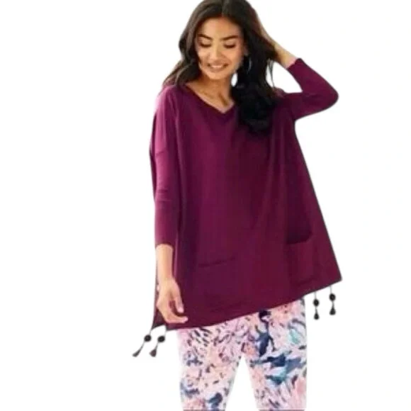 Lilly Pulitzer Elba Sweater in Shiraz Sz M - Picture 2 of 12